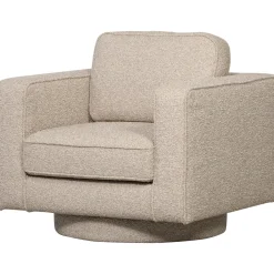 Vtwonen Draaifauteuil Lazy Boucle Naturel