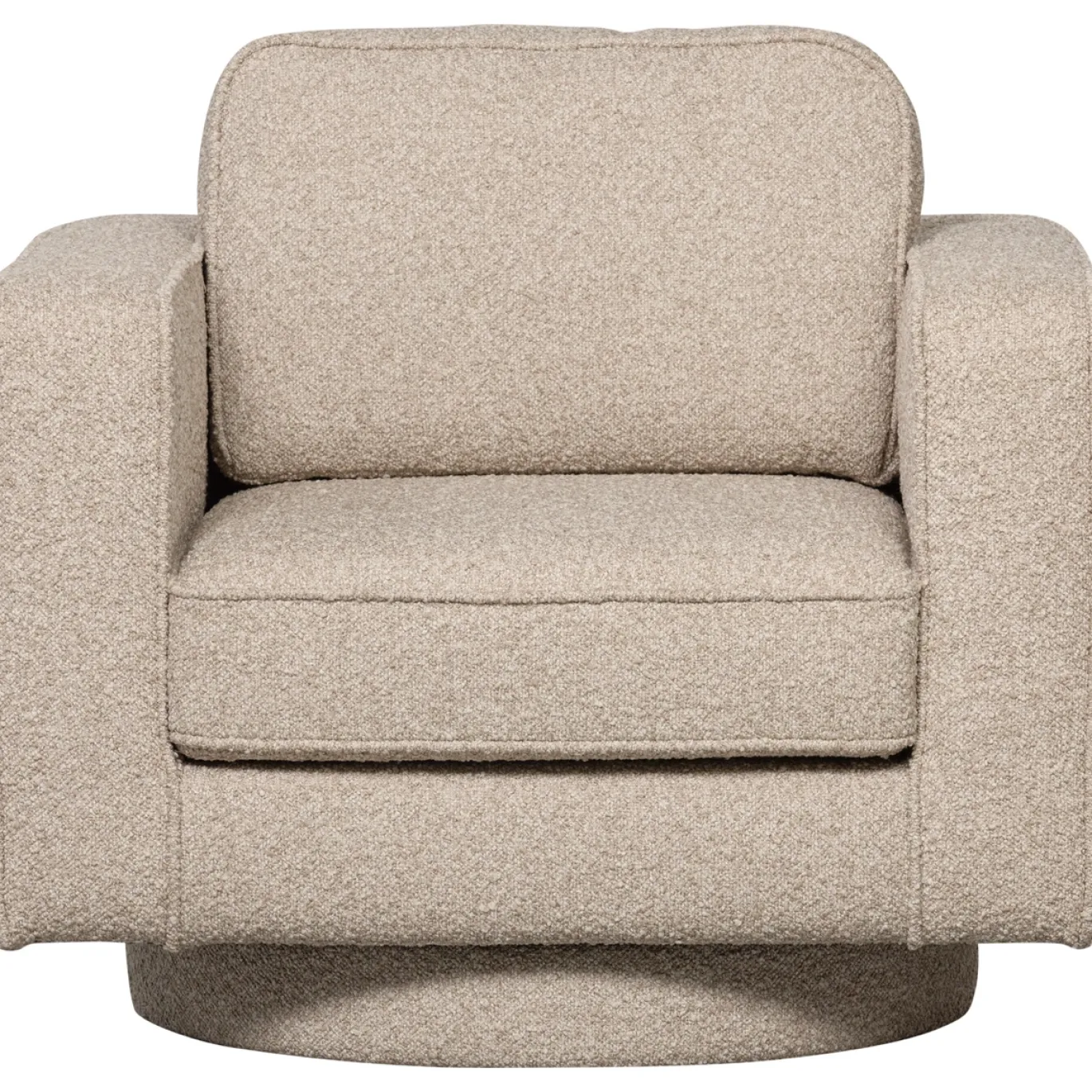 Vtwonen Draaifauteuil Lazy Boucle Naturel