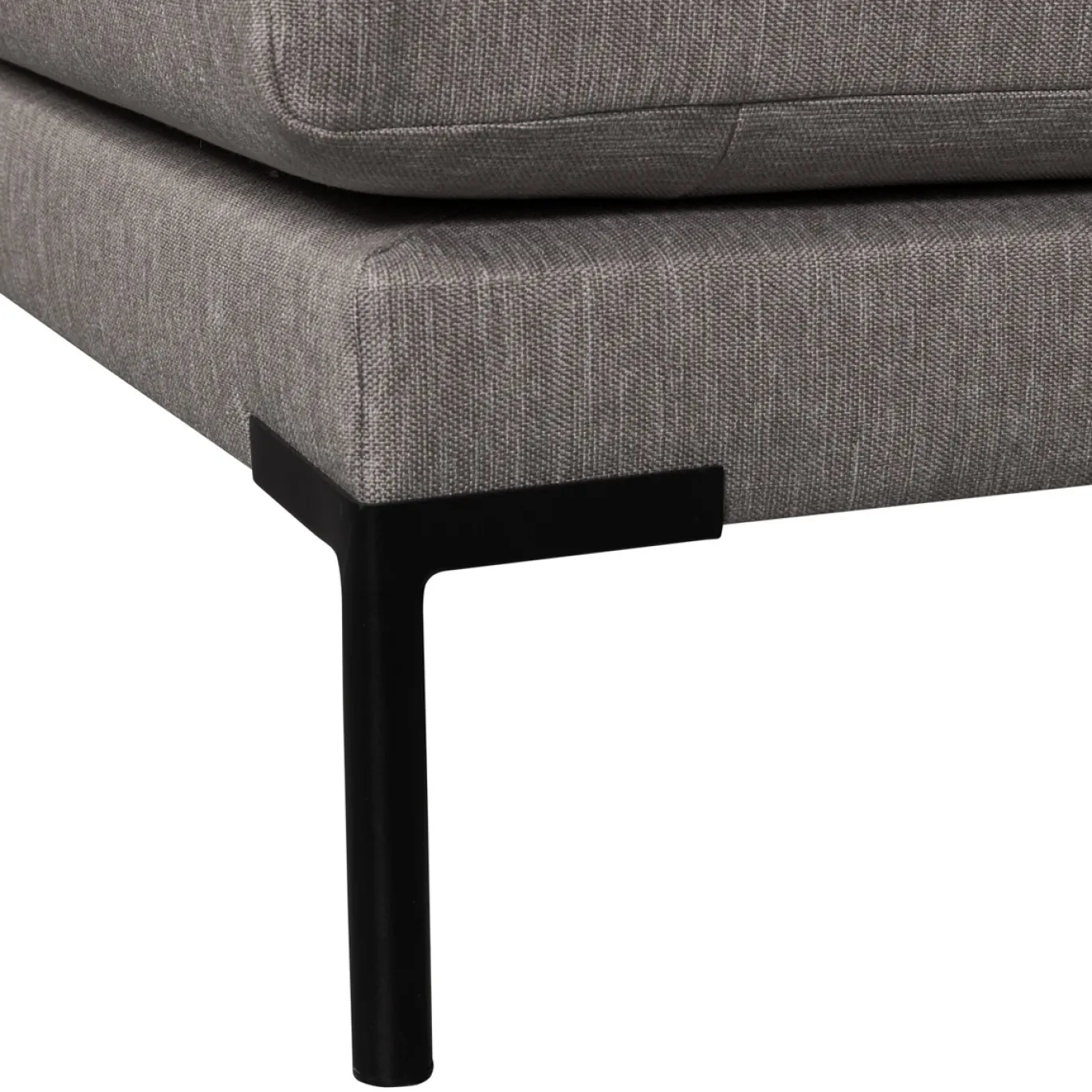 vtwonen Eetkamerbank Couple Element 100cm Grijs