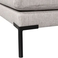 vtwonen Eetkamerbank Couple Element 100cm Lichtgrijs