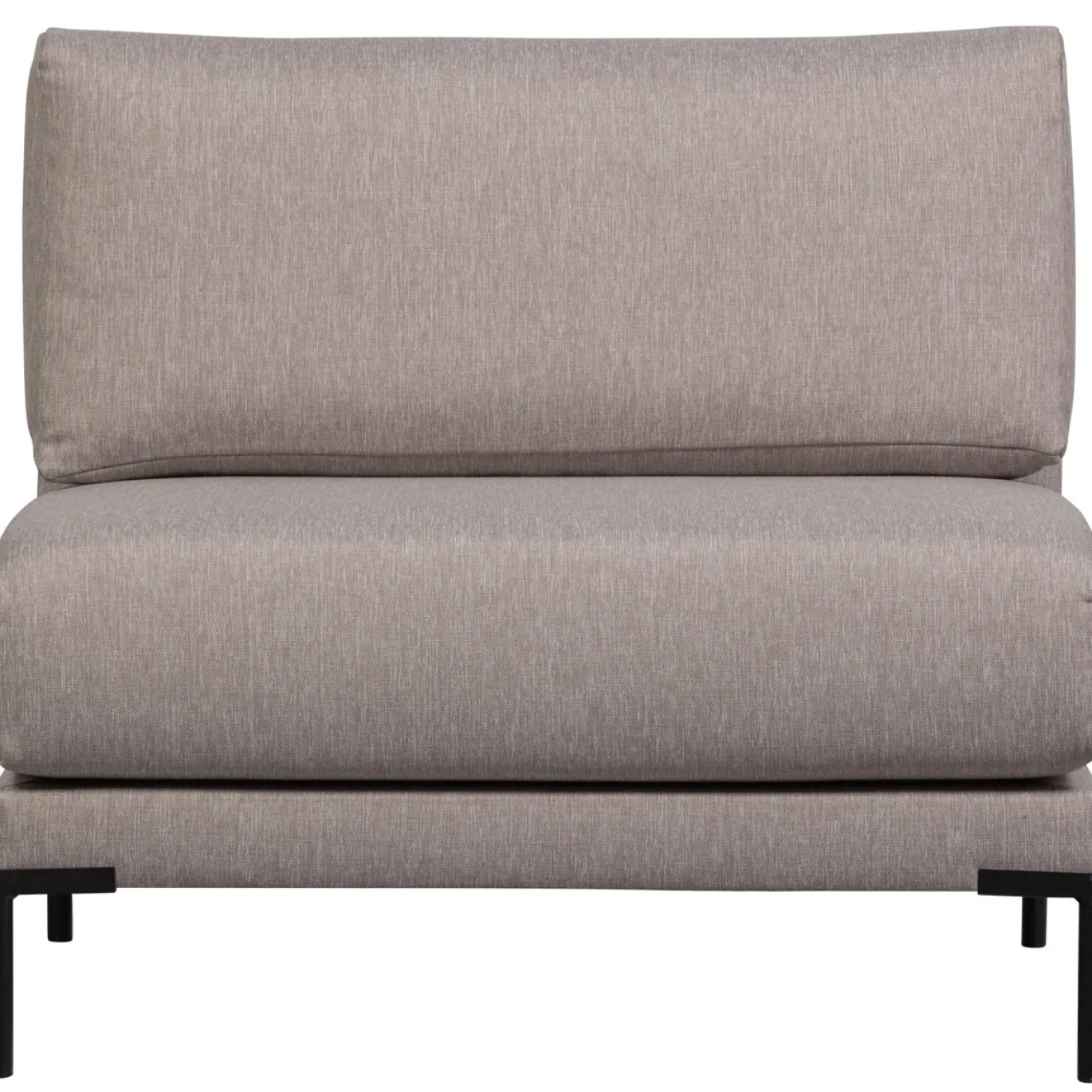 vtwonen Eetkamerbank Couple Element 100cm Taupe
