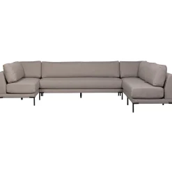 vtwonen Eetkamerbank Couple Element 100cm Taupe