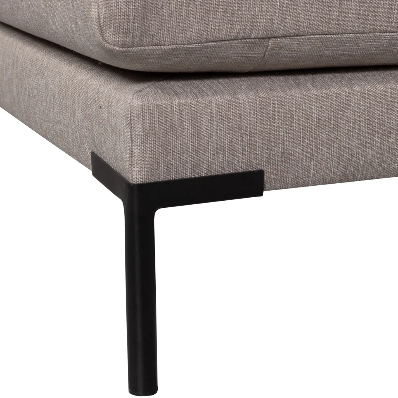 vtwonen Eetkamerbank Couple Element 100cm Taupe