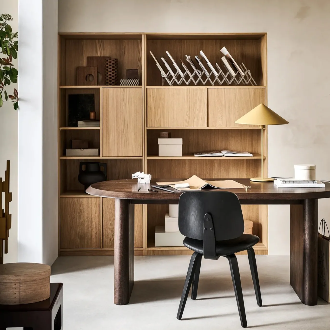 Vtwonen Eettafel Ellips Mangohout Walnoot Ovaal 180cm