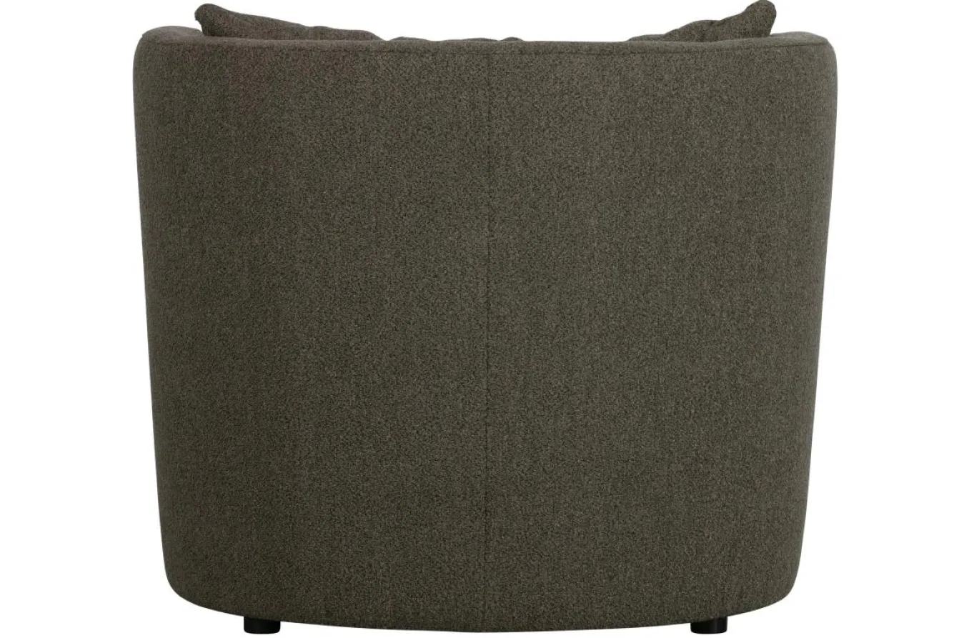 Vtwonen Explore Fauteuil Bouclé Bruin