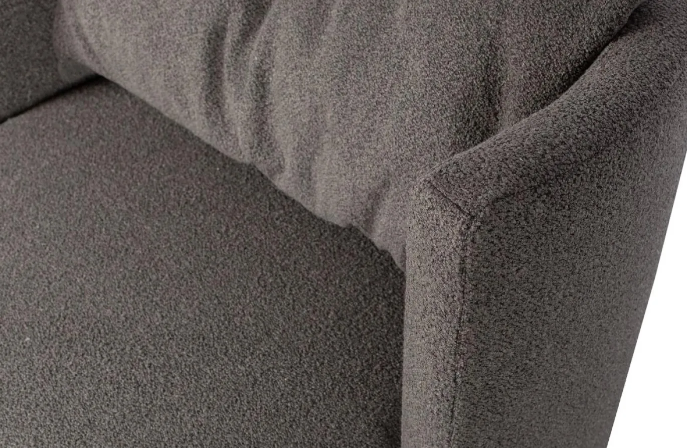 Vtwonen Explore Fauteuil Bouclé Bruin