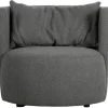 Vtwonen Explore Fauteuil Bouclé Staalgrijs