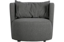 Vtwonen Explore Fauteuil Bouclé Staalgrijs