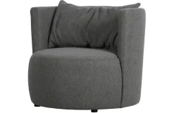 Vtwonen Explore Fauteuil Bouclé Staalgrijs