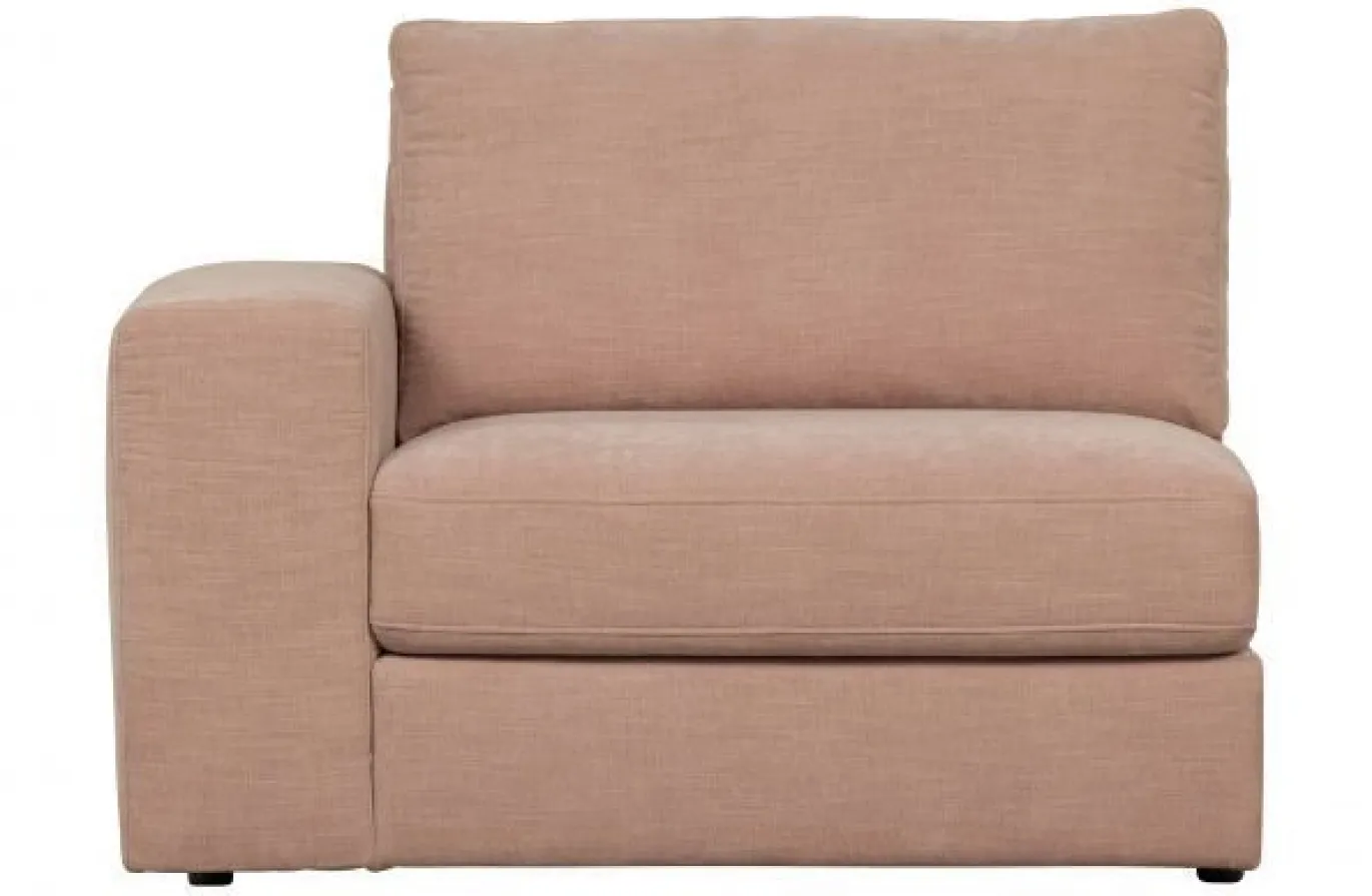 Vtwonen Family 1-zits Element Met Arm Links Roze