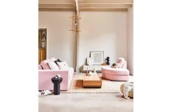 Vtwonen Family 1-zits Element Met Arm Links Roze