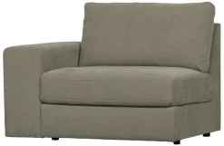 Vtwonen Family 1-zits Element Met Arm Links Warm Grijs