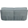 Vtwonen Hocker Cluster Velvet Turquoise Blauw