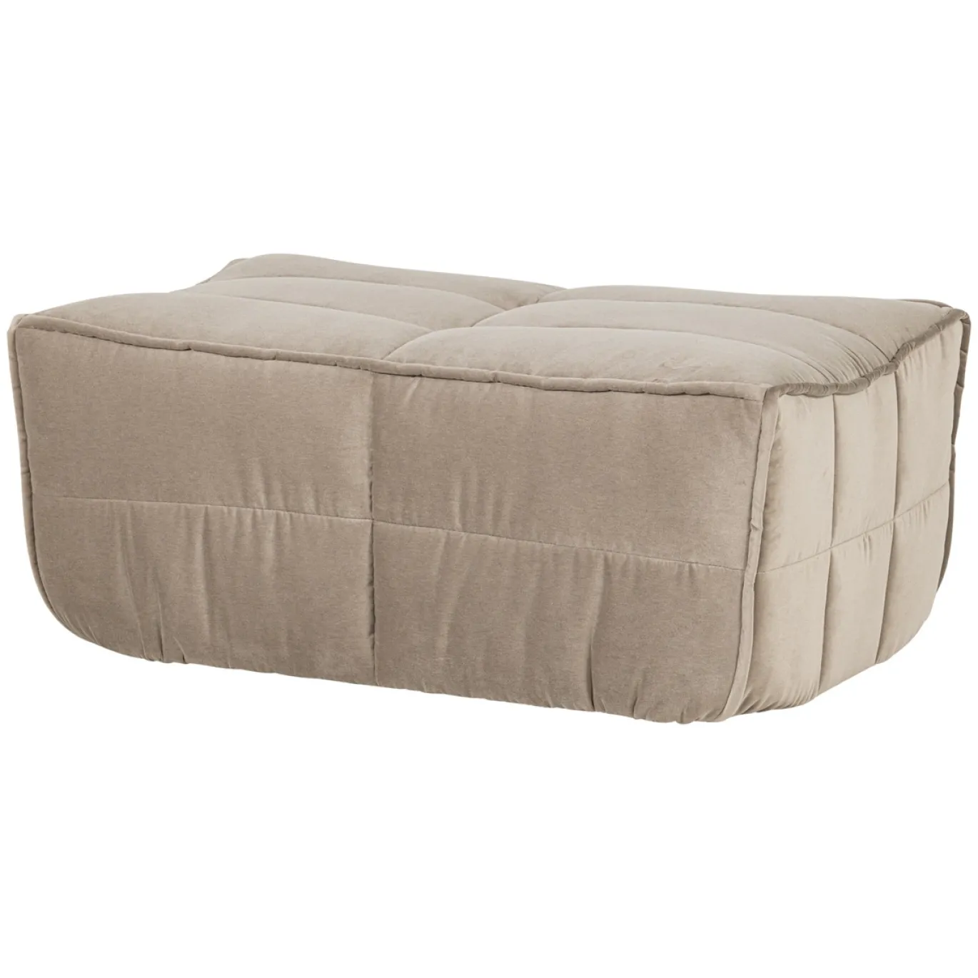 Vtwonen Hocker Cluster Velvet Warm Taupe