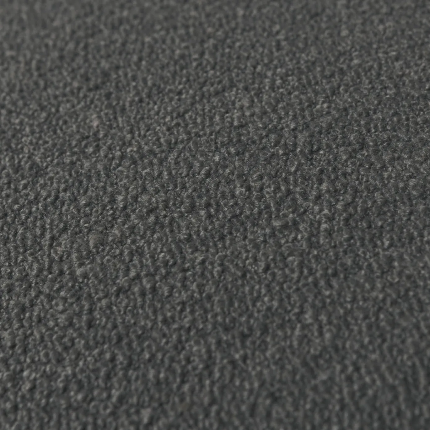 Vtwonen Hocker Lofty Boucle Staalgrijs