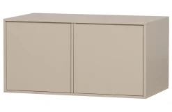 Vtwonen Kast Daily Double Grenen Dakargrijs 50x100cm