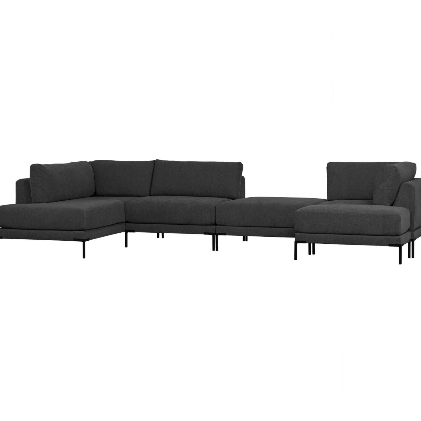Vtwonen Lounge Element Couple Links Donkergrijs