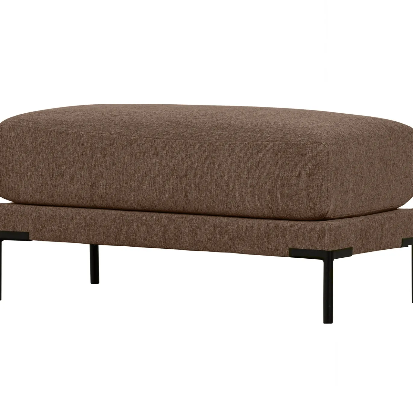 Vtwonen Poef Couple 50cm Chocolade Bruin