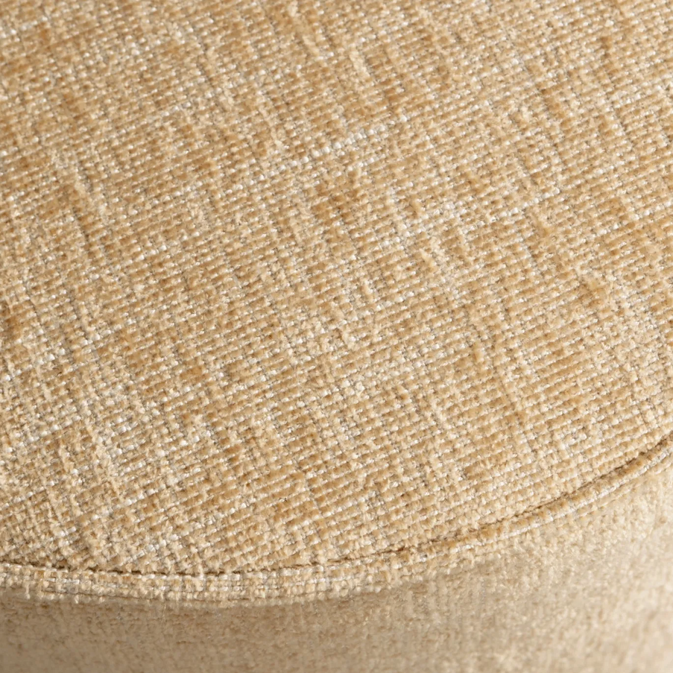 vtwonen Poef Pearl XL Beige