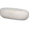 Vtwonen Salontafel Pebble Betonlook Wit 28x100x43cm