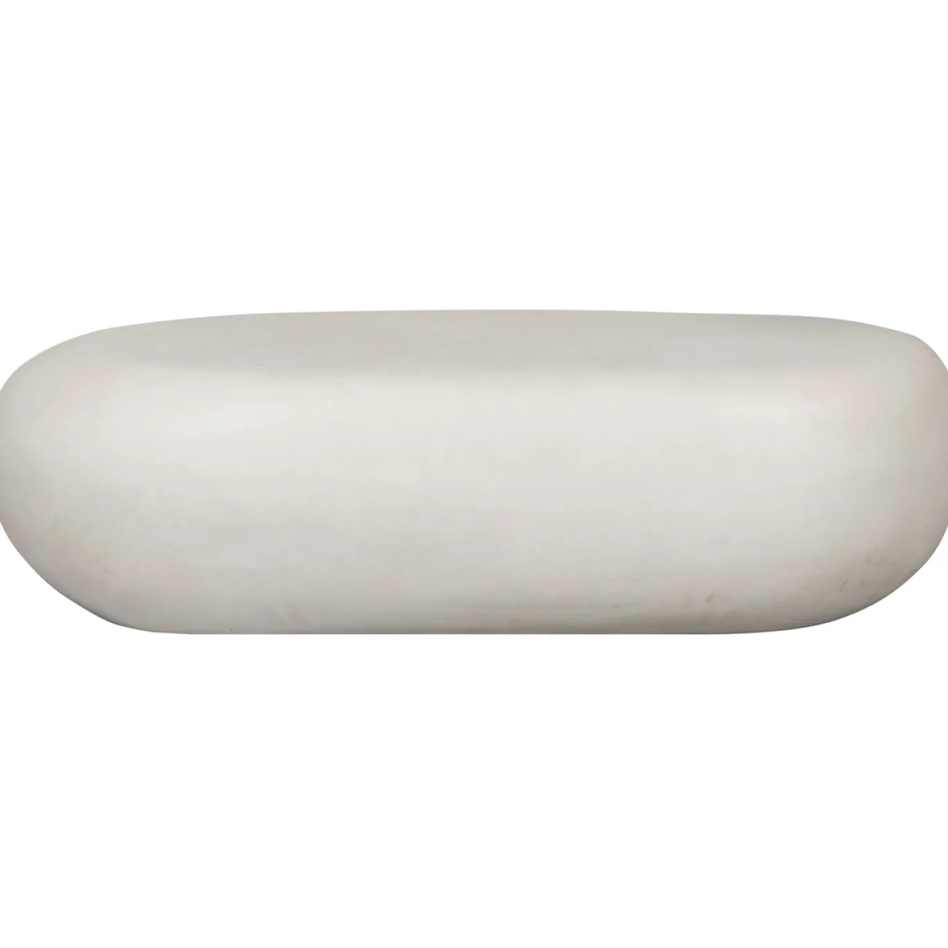 Vtwonen Salontafel Pebble Betonlook Wit 28x100x43cm