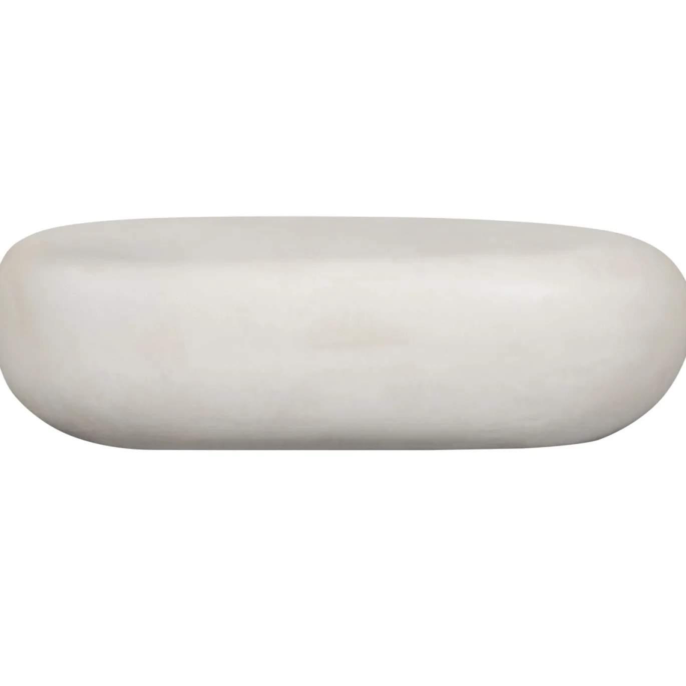 Vtwonen Salontafel Pebble Betonlook Wit 28x100x43cm