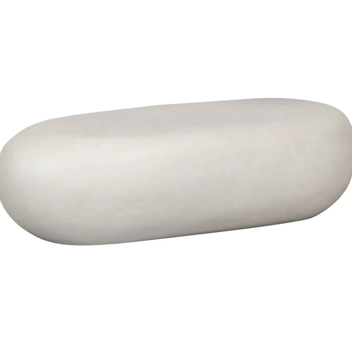 Vtwonen Salontafel Pebble Betonlook Wit 28x100x43cm