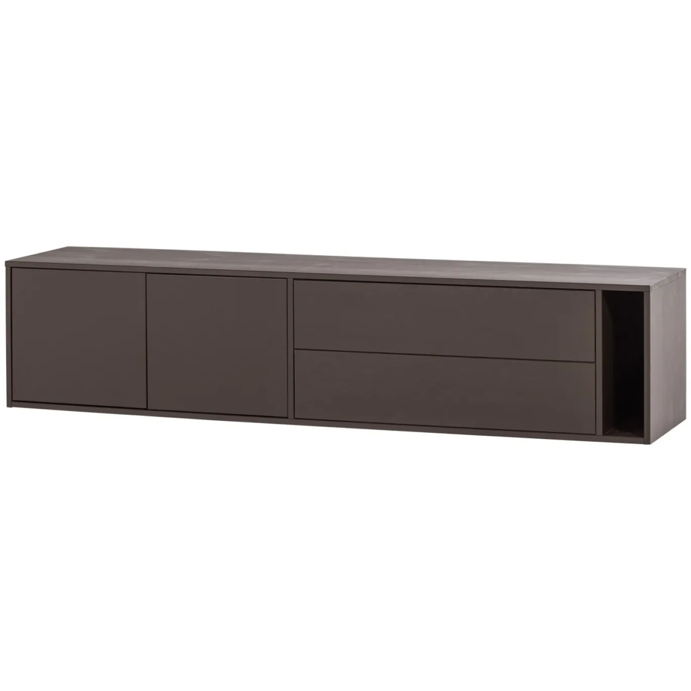 Vtwonen Tv-meubel Settle Down 200cm Grenen Middenbruin