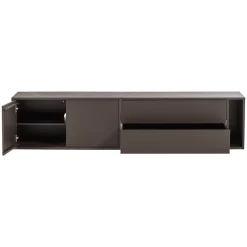 Vtwonen Tv-meubel Settle Down 200cm Grenen Middenbruin