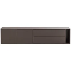 Vtwonen Tv-meubel Settle Down 200cm Grenen Middenbruin