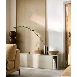 vtwonen Tv-meubel Settle Down Grenen Dust 200cm