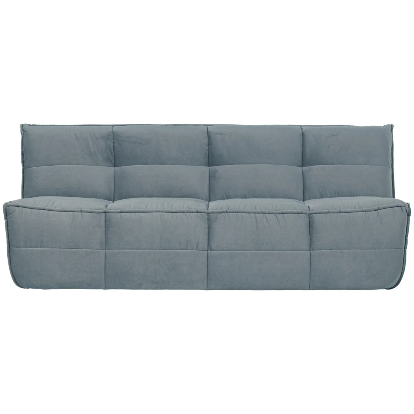 Vtwonen 3-zits Bank Cluster Velvet Turquoise Blauw