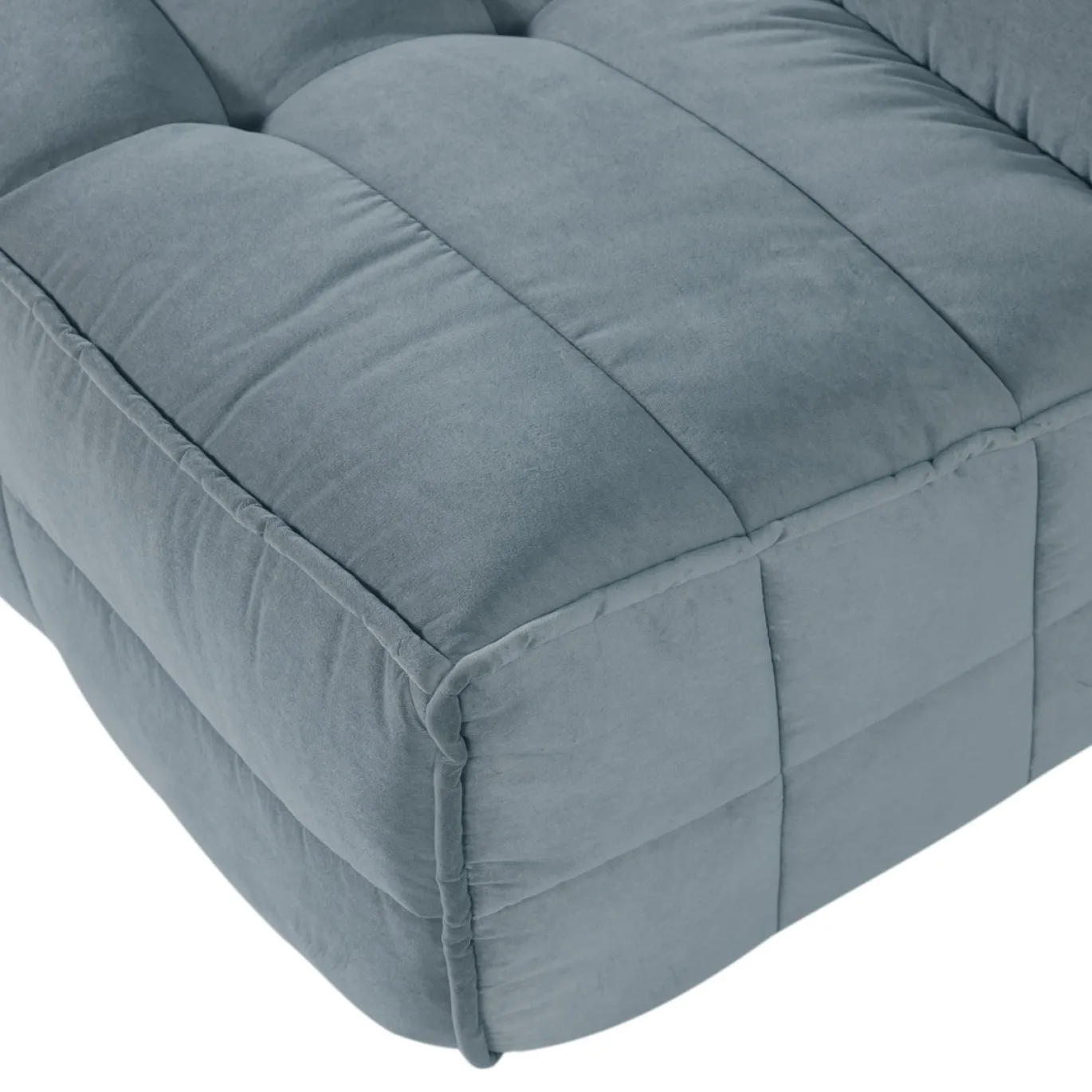 Vtwonen 3-zits Bank Cluster Velvet Turquoise Blauw