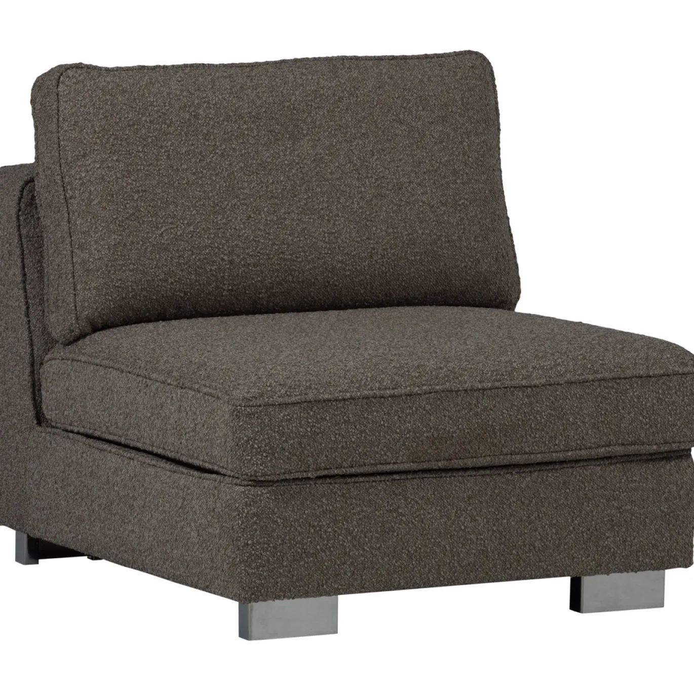Vtwonen 1-zits Element Lazy Boucle Antraciet