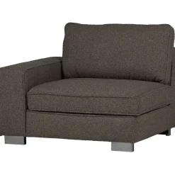 Vtwonen 1-zits Element Lazy Met Arm Links Boucle Antraciet