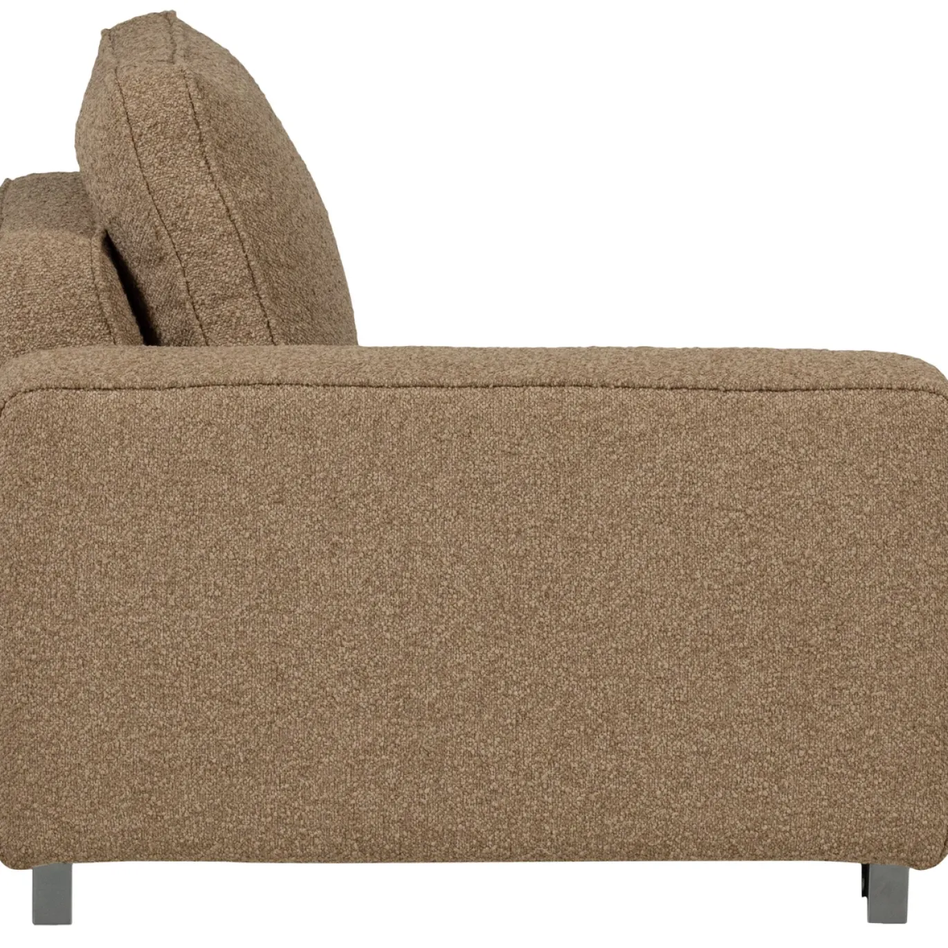 Vtwonen 1-zits Element Lazy Met Arm Links Boucle Bruin
