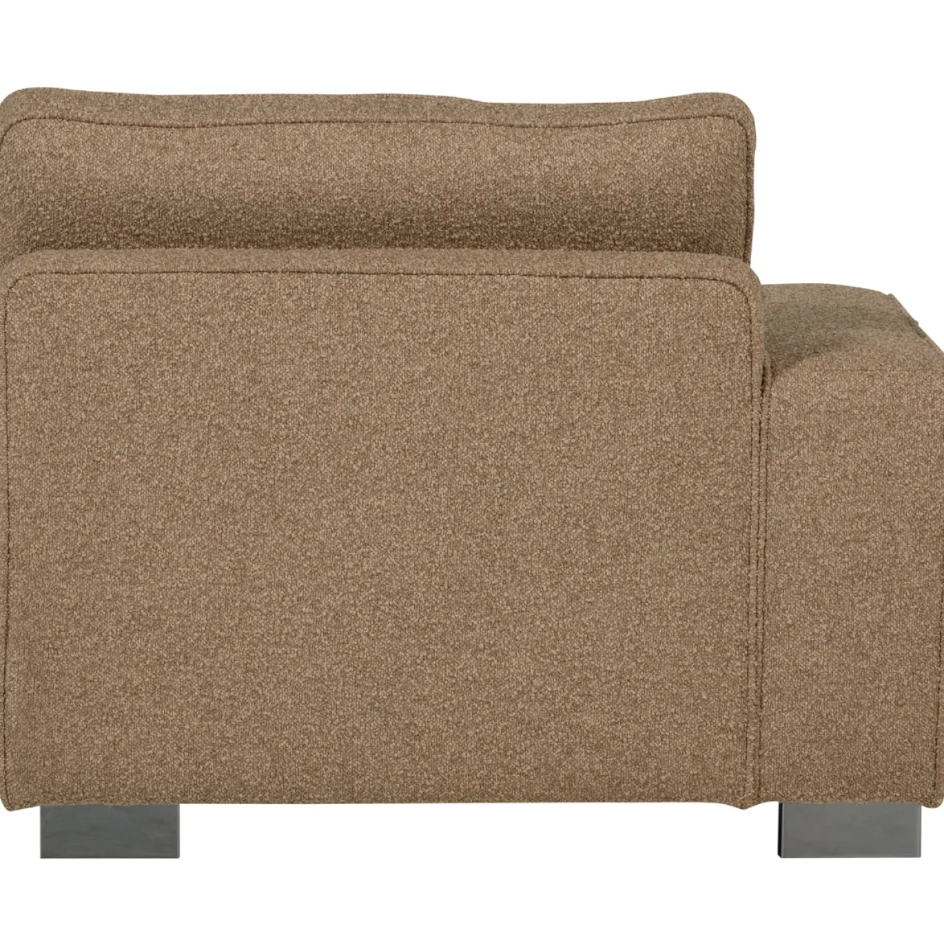 Vtwonen 1-zits Element Lazy Met Arm Links Boucle Bruin