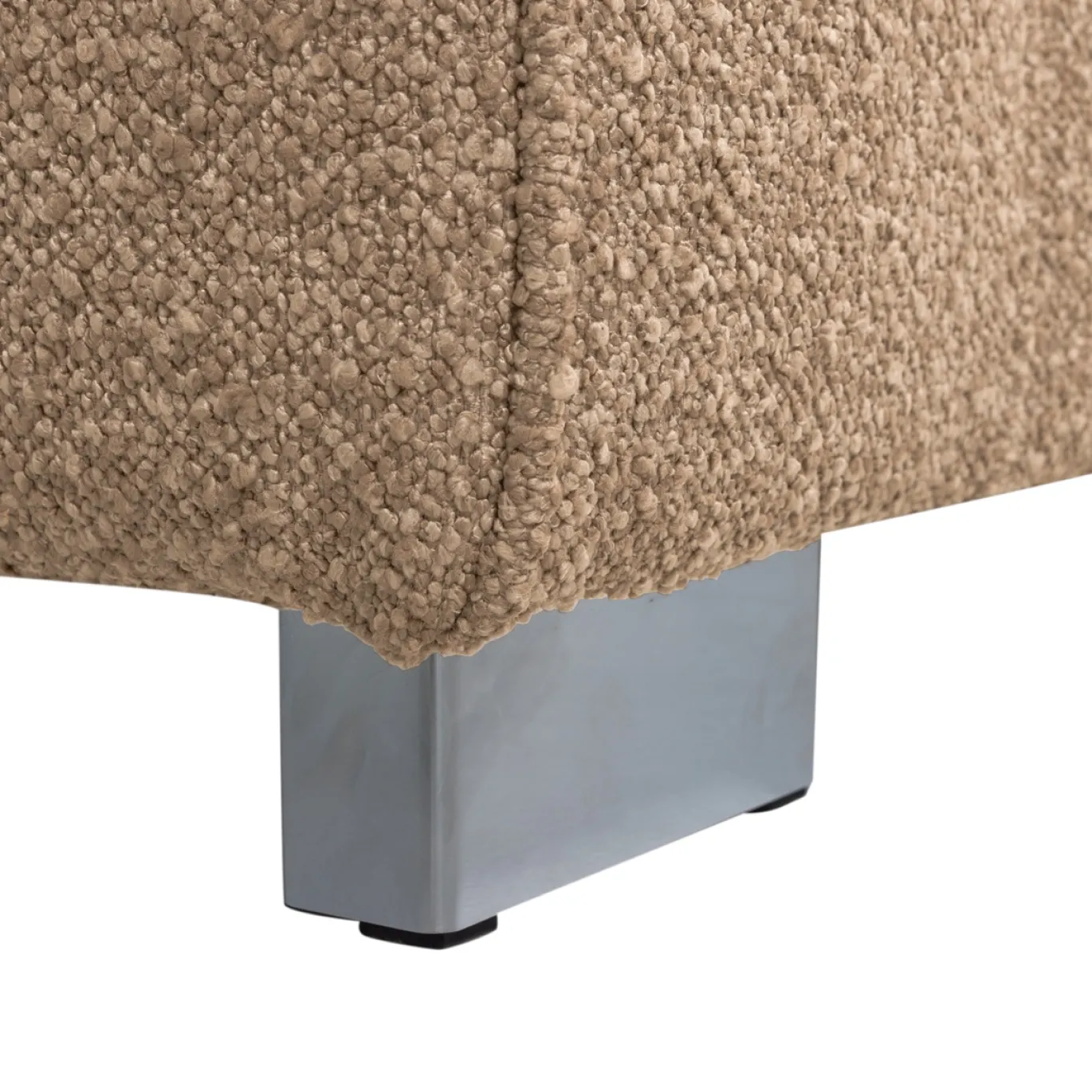 Vtwonen 1-zits Element Lazy Met Arm Links Boucle Bruin