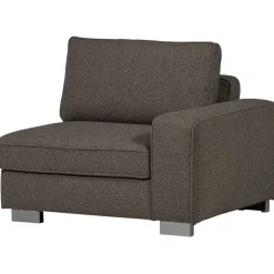Vtwonen 1-zits Element Lazy Met Arm Rechts Boucle Antraciet