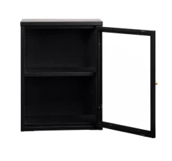 Wandkast Carmel Zwart H60 - W45 cm - Giga Living