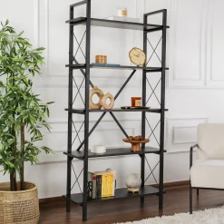 Wandkast Elysian Zwart 180cm