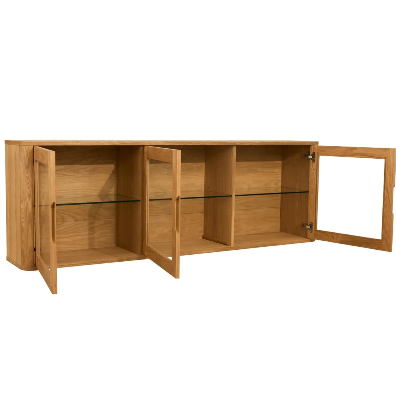 Wandkast Hangend Nyborg Naturel Oil 180cm - Giga Meubel
