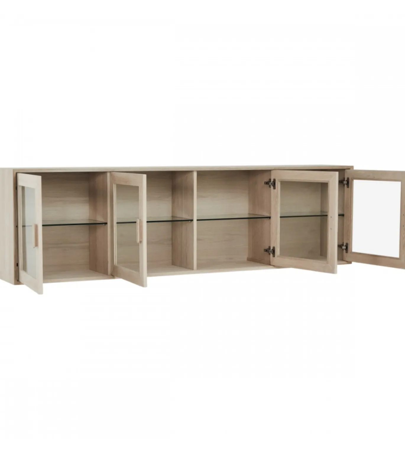 Wandkast Hangend Porto 4-Deurs - Giga Meubel