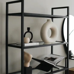 Wandkast Henk Zwart 165cm