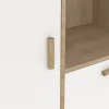 Wandkast Ikast Wit Jackson Hickory - Giga Living