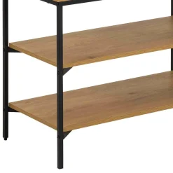 Wandkast Juna Naturel Metaal - Giga Living