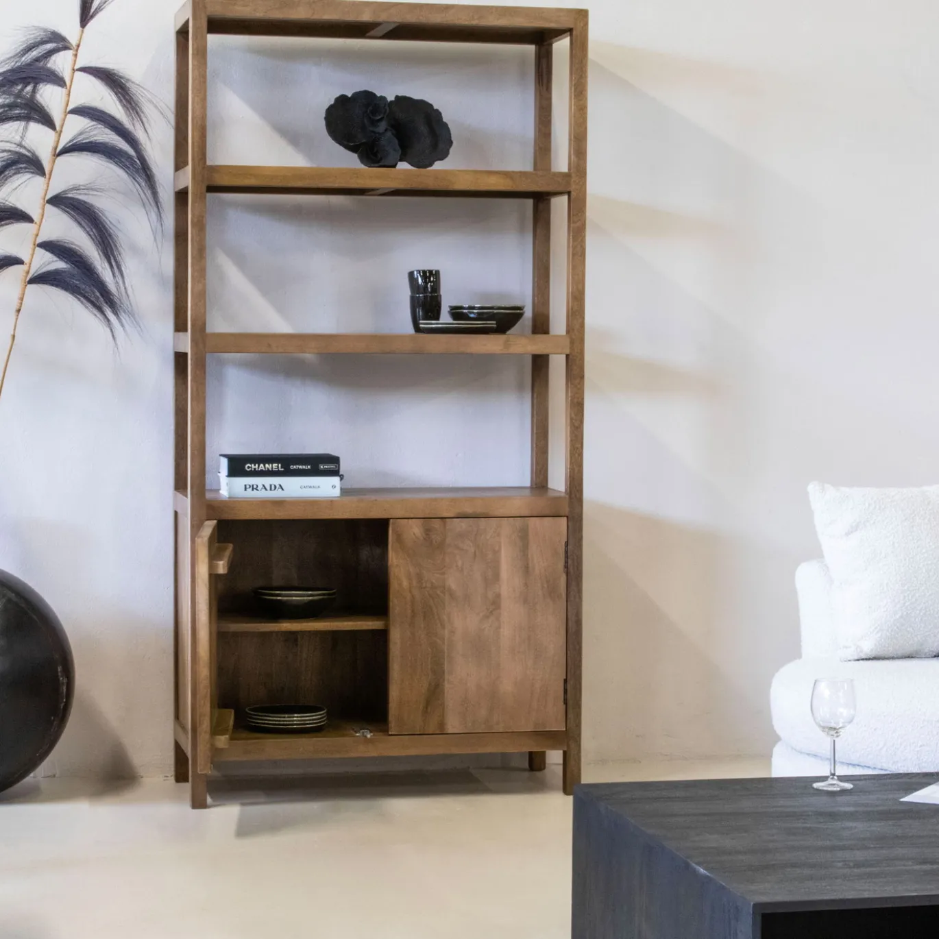 Wandkast Louie Naturel - Giga Meubel