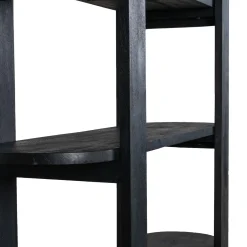 Wandkast Luuk Zwart 120cm - Giga Meubel