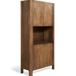 Wandkast Nova Bruin Marmer 180cm - Giga Meubel