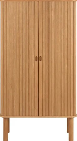 Wandkast Rustam MDF Naturel 80x145cm - Giga Living